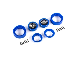Traxxas disk 1.0" Method 105 beadlock čierno-modrý (2)