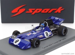 Spark-model Tyrrell F1  004 N 8 France Gp 1972 Patrick Depailler 1:43 Blue