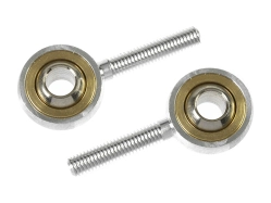 Guľový čap hliníkový vonkajší závit M3, otvor M4