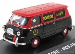 Edicola Fiat 600 Coriasco (multipla) Mokarabia Caffe' 1958 1:43 Čierna červená