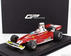 Repliky Ferrari F1 312t N 2 Pole Position Najrýchlejšie kolo a víťaz Long Beach Usa Gp (s figúrkou pilota) 1976 Clay Regazzoni 1:18 Red