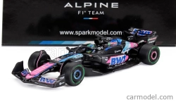Spark-model Alpine F1  A524 Team Bwt Alpine N 31 2nd Brazilian Gp 2024 Esteban Ocon 1:64 Černá Modrá Růžová