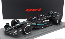 Spark-model Mercedes gp F1 W14 Team Mercedes-amg Petronas Formula One N 63 Season 2023 George Russel 1:18 Matt Black