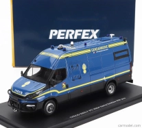 Perfex Iveco fiat Daily Van Long Gendarmerie Pc Police 2024 1:43 Modrá Žlutá