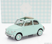 Norev Fiat 500l 1968 1:18 Velmi Světle Modrá