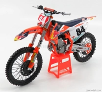 Maisto KTM 450 Sx Red Bull N 84 Jeffrey Herlings Supercross World Champion 2018 1:6 Oranžová Bílá
