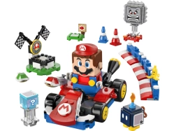 LEGO Super Mario - Mario Kart™ - Interaktívny LEGO Mario™ a štandardná motokára