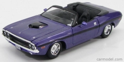 Maisto Dodge Challenger R/t 426 Hemi Convertible 1970 1:24 Fialová Se Potkala S Černou