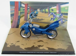 Edicola Batman Batcycle - Legend Of The Dark Knight 1:18 Blue Met