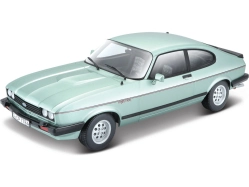 Bburago Plus Ford Capri 1982 1:24 svetlozelená
