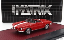 Modely v mierke Matrix Chevrolet Corvair Super Spider Xp-785 Concept 1962 1:43 Červená