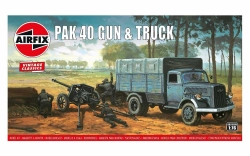 Airfix PAK 40 Gun and Truck (1:76) (Vintage)
