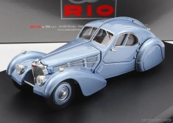 Rio-models Bugatti Type 57 Sc Atlantic 1936 1:43 Light Blue Met