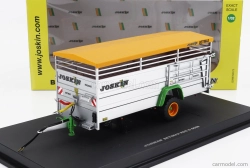 Universal hobbies Joskin Betimax Rds7500 Trailer Livestock Transporter - Carrello Trasporto Animali 1:32 Silver