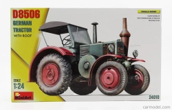 Miniart Lanz Bulldog D8506 Nemecký traktor so strechou 1949 1:24 /