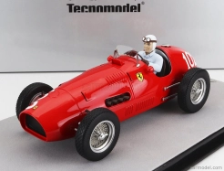 Tecnomodel Ferrari F1 500 F2 N 102 Nurburgring Gp (s figúrkou pilota) 1952 Nino Farina 1:18 červená