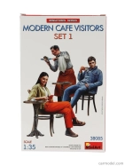 Miniart Príslušenstvo Moderná kaviareň Paríž 2000 - Set1 1:35 /