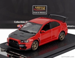 Vitesse Mitsubishi Lancer Evolution X 2008 1:43 Červená s čiernou