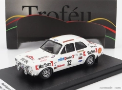 Trofeu Ford england Escort Mki (nočná verzia) N 12 4th Rally Artic 1974 Markku Alen - Ilkka Kivimaki 1:43 Biela