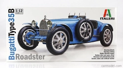 ROZBALENÉ – Italeri Bugatti Type 35b Roadster 1927 1:12 /