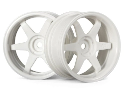 TE37 disky 26mm biele (6mm offset)