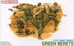 Model Kit figúrky 3309 - GREEN BERETS (1:35)
