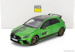 Nzg Mercedes benz A-class A45s 4-matic Amg 2023 1:18 Zelená s čiernou