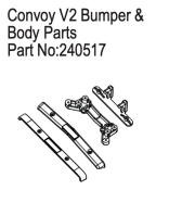 HBP240517 - Bumper & Body Parts for Convoy EVO V2