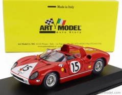 Art-model Ferrari 330p Spider 4.0l V12 Team N.a.r.t. N 15 24h Le Mans 1964 Pedro Rodriguez - Skip Hudson 1:43 červená biela