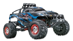 RC auto X-King PRO monstertruck, modrá