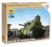 Zvezda Snap Kit - M3 Lee (1:100)