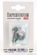 Brumm Figúrky F1 Kit Driver Gilles Villeneuve Ferrari Winner Gp 1981 1:43 /