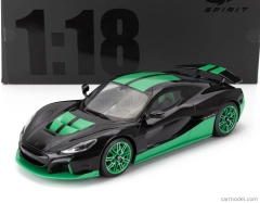 Gt-spirit Rimac Nevera Record 2023 1:18 čierna zelená