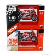 Maisto Ducati Set 2x Desmosedici Gp23 Team Lenovo N 1 World Champion Motogp Season 2023 Francesco Bagnaia + N 23 Motogp Season 2023 Enea Bastianini 1:18 Red