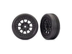 Traxxas kolo 2.2", disk černý, pneu Alias ribbed (2) (Bandit přední)
