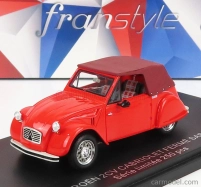 Franstyle Citroen 2cv Cabriolet Closed 1954 1:43 2 Tóny Červené