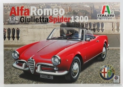 Italeri Alfa romeo Giulietta Spider 1300 1961 1:24 /