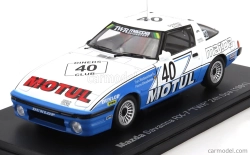 Edicola Mazda Savanna Rx-7 Team Motul Twr N 40 Víťaz 24h Spa 1981 Tom Walkinshaw - Pierre Dieudonne 1:24 Biela Modrá