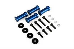 M5 dištančné montážne stĺpiky (38,1 mm), 4 ks