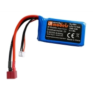 Akumulátor Li-Pol 2S T-Plug 7,4V 1500 mAh DF models 6981