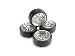Traxxas koleso 2.0", disk Mesh saténový, pneu Pro-Trax (2 páry)