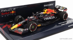 Minichamps Red bull F1 Rb18 Team Oracle Red Bull Racing N 1 Winner Austin Usa Gp Majster sveta 2022 Max Verstappen 1:43 Matná modrá žltá červená