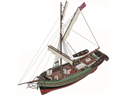 Modell-Tec výskumná plachetnica Gjoa 1:50 kit
