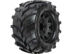 Kolesá Pro-Line 2,8", pneumatiky Masher, čierny disk Raid H12 (2)