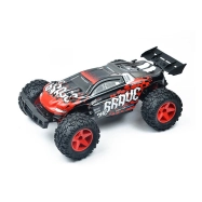 RC auto Pioneer Brave, čiernočervená