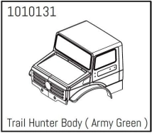 HBP240250 - (1010131) T-Hunter PC Body (army-green) - PRO Crawler 1:18