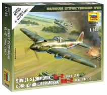 Zvezda Snap Kit - Iljušin IL-2 Stormovik (1:144)