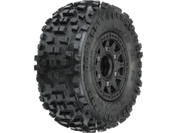 Kolesá Pro-Line 2.2/3.0", pneumatiky Badlands, čierny disk Raid H12 (2)
