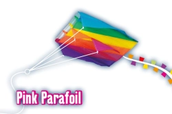 Létající drak Pink Parafoil