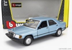 Bburago Mercedes benz 190e 1984 1:24 Diamantově Modrá